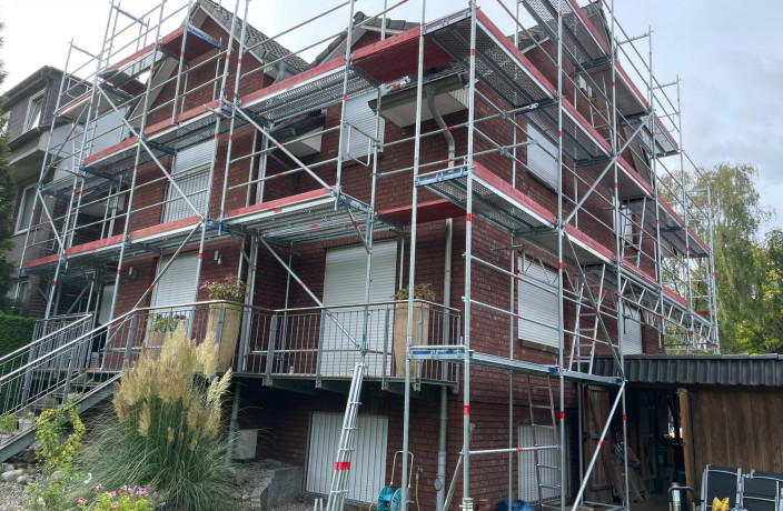 Beispielarbeit von BAG Gerüstbau GmbH - veröffentlicht auf Geruestbau.org